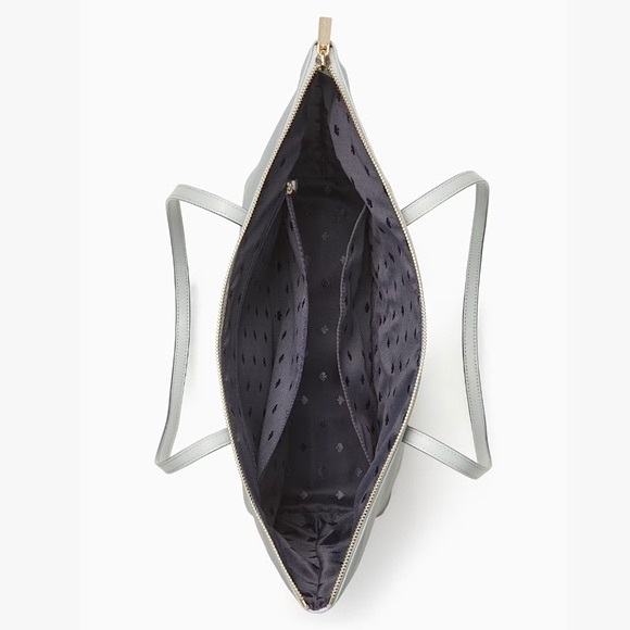 Kate Spade Kitt Nylon Large Tote Avalon Mist Like New - Picture 11 of 16